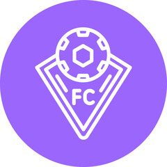 Football Club Icon Style