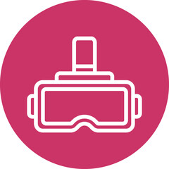 Virtual Reality Icon Style