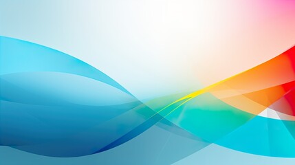 abstract colorful background with waves, banner background