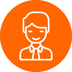 Hotel Administration Icon Style