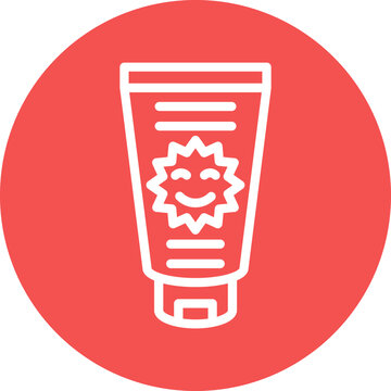 recommend clip art: Sunscreen Icon Style