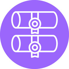 Double Degree Icon Style