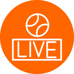 Live Sports Icon Style