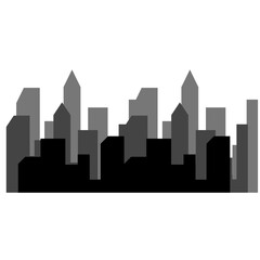 Obraz premium Vector Silhoutte City