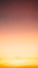 Sunset Sky Orange Sunrise Cloud Evening Beautiful Gold Orange Color Landscape Light Dawn Sunny Cloudy Sun Clear Horizon Clean Calm Day Summer Nature Skyline Morning Tropical Dramatic Backdrop.