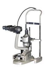 Slit lamp for examining the front or central structures and back of the human eye. - 664263402