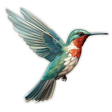 recommend clip art: Hummingbird clipart on white background.