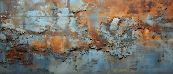 Rusty Corroded Metal Surface Texture Background