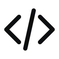 code line icon