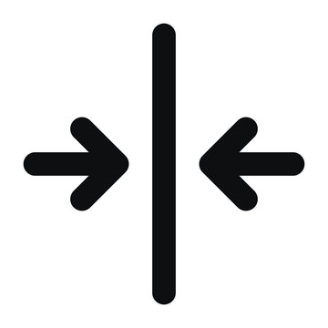 minimize arrow