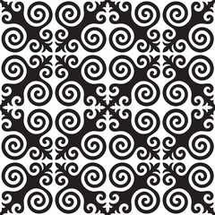 Kazakh ornaments. Seamless traditional carpet patterns of Kazakhs. Background, texture, design life of nomads. Ancient Turkic ornaments. Customs and traditions of Kazakhstan. Decorative art of nomads