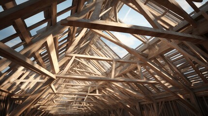 Building s roof fabricated