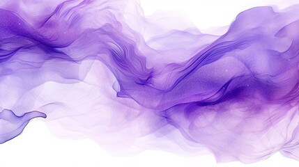 Fototapeta na wymiar Abstract purple ink waves create an elegant design for a birthday invite wedding or menu
