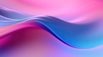 Naklejka premium Blurry multicolored neon gradient background with vibrant vivid pink smooth surface