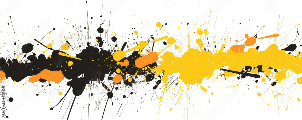Aufkleber overlay of abstract splattered patterns on vector texture