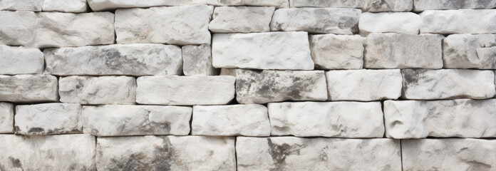 Obraz premium White stone grunge background