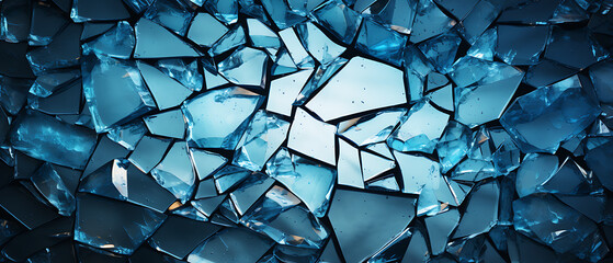 Shattered Glass Texture Background