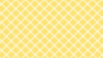Diagonal white checkered in the yellow background	