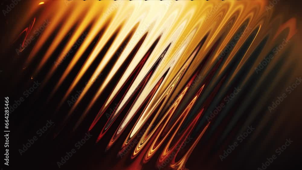 Poster beautiful waves created from the flames of the fire. fire abstract background.