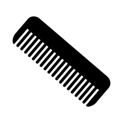 hair comb vector icon - obrazy, fototapety, plakaty