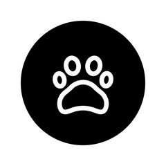 Fototapeta premium animals circular line icon