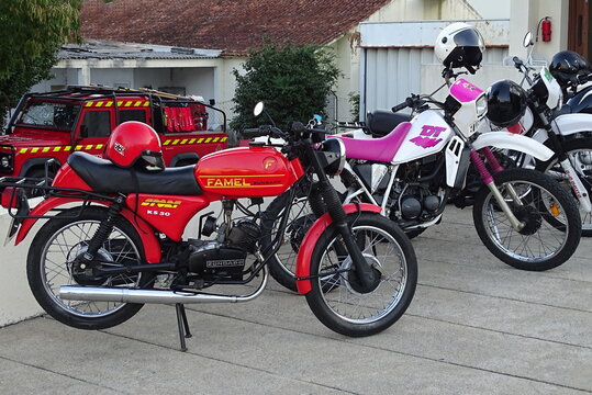 Famel KS 50 and Tamaha DT