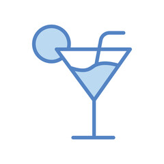 Drink icon isolate white background vector stock illustration