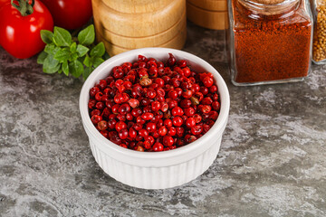 Red pepper corn aroma seeds