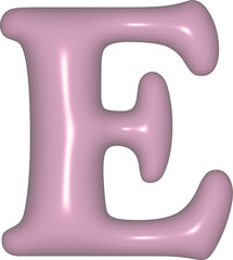 PINK 3D letters