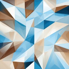 Abstract geometric background in low poly style