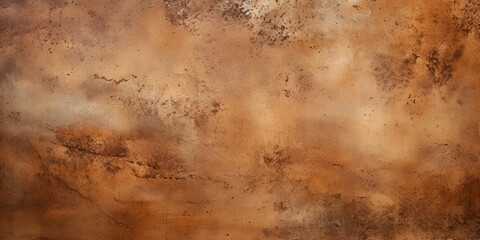 Brown empty textured concrete wall background