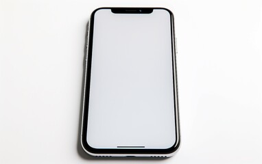 Smartphone on White Surface