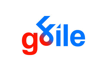 Go file, hand drawn lettering. Modern brush calligraphy design for card, poster, social media post, photo overlay. Vector illustration