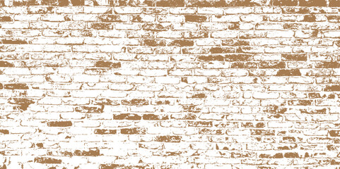 Brick wall overlay texture - for your design. Grunge aged stone design of house. Decayed uneven outside surface of stained wall. Damaged vintage medieval mansion. Dirty ruined shabby texture of rock.