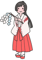 巫女さん