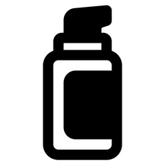 face cleanser icon vector illustration asset element