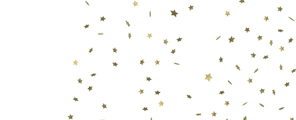 Starstruck Spectacle: 3D Illustration Transports You to a Gold Stars Shower