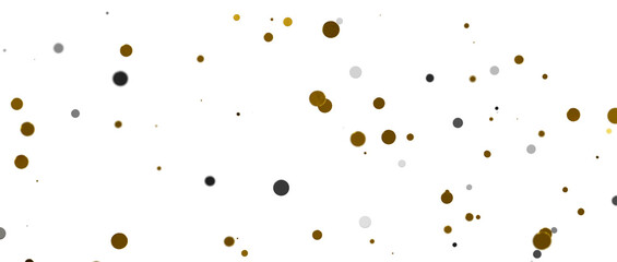 gold Confetti Glitter Overlay - PNG