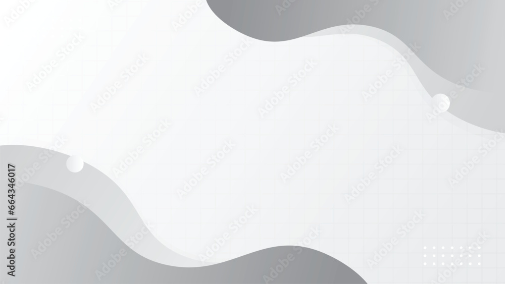 Poster gray silver abstract vector background. abstract white background. minimal geometric white light bac