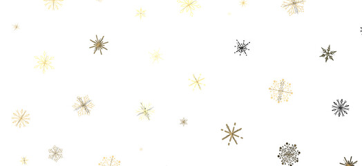 Snowflake Bliss: Striking 3D Illustration Showcasing Falling Holiday Snowflakes