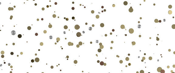 gold Confetti Glitter Overlay