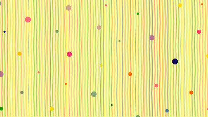 pattern with colorful lines and circles