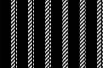 Textile lines texture of vertical background vector with a seamless stripe pattern fabric.