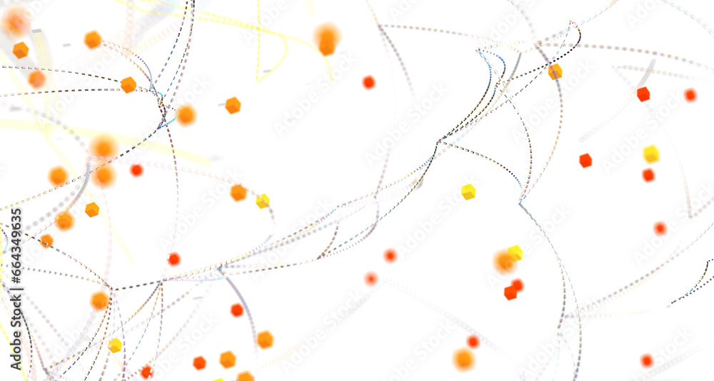Poster Big data and artificial intelligence concept. Machine learning and cyber mind domination