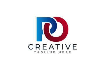 PO Latter po logo icon