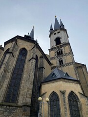Naklejka premium die St.-Nikolaus- und St.-Elisabeth-Kirche in Cheb (Eger)