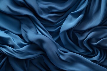 Obraz premium Exquisite blue Satin Background