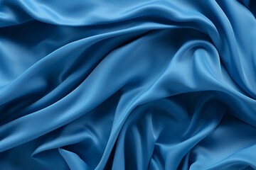 Obraz premium Exquisite blue Satin Background