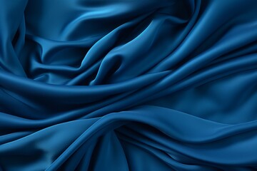 Fototapeta premium Exquisite blue Satin Background