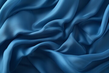 Obraz premium Exquisite blue Satin Background